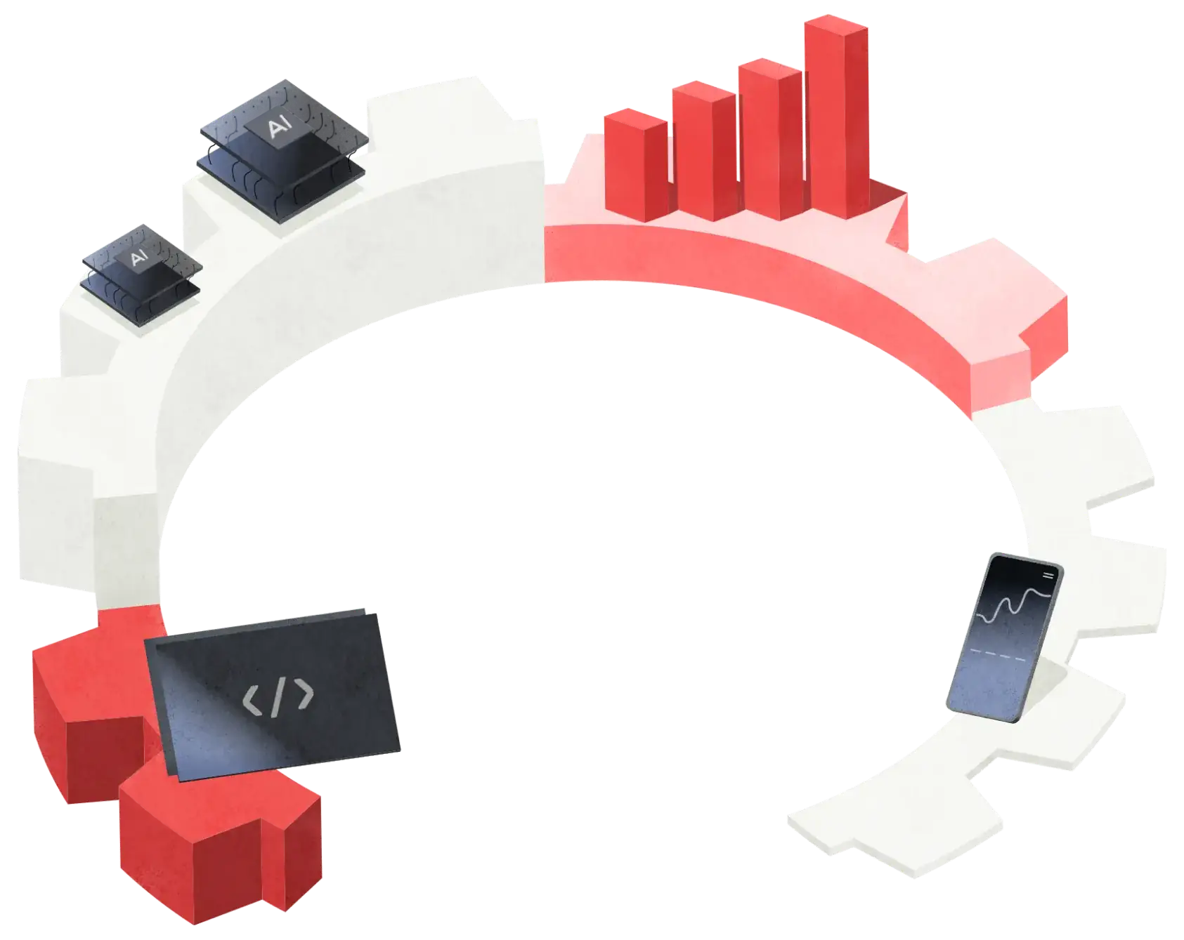 Flywheel Advertising gear graphic